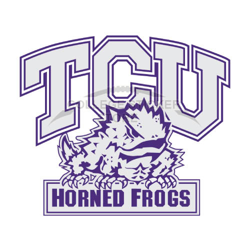 Homemade TCU Horned Frogs Iron-on Transfers (Wall Stickers)NO.6435